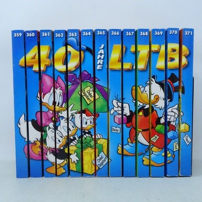 WALT DISNEY Lustiges Taschenbuch LTB 359 - 371 RÜCKENBILD KOMPLETT