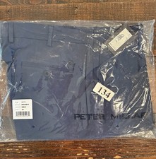 Peter Millar Navy Surge Performance Shorts Size 36: 4 Way Stretch 9 Inseam