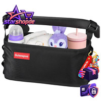 Kinderwagen-Organizer Tasche GeträNkehalter Universal FüR Kinderwagen