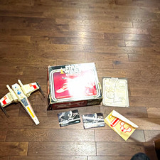 Kenner 1978 Star Wars X-Wing Fighter Space Ship w Box Instructions Decals
