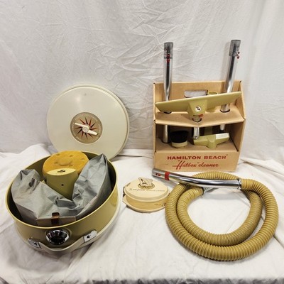 Hamilton Beach Model 29 Hatbox Vacuum Cleaner W/Attachments MCM