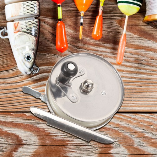 Fly Fishing Reel for Crappie Lightweight Iron Fishing Wheel Accessory - Picture 7 of 12