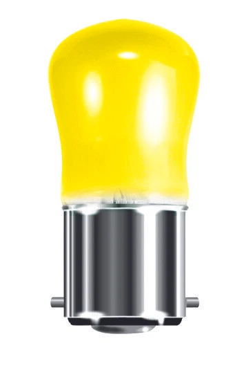BELL LIGHTING BELL 02600 15W Small Sign Pygmy BC B22, Yellow