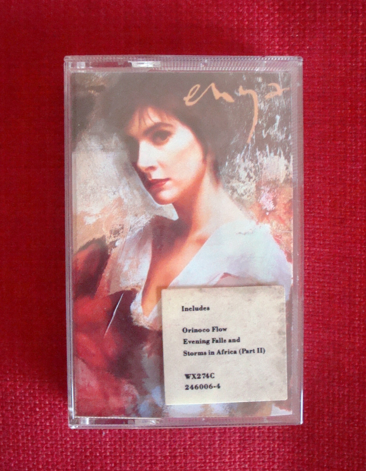 ENYA Watermark Audio Cassette tape, 1988, WEA Records, KOROVA,water mark