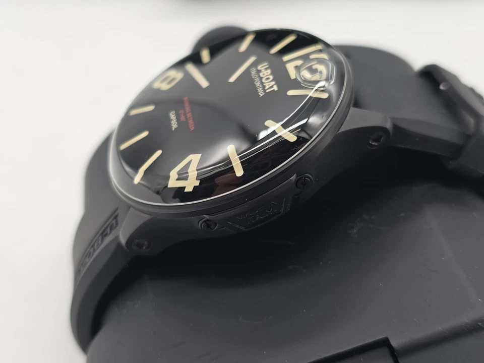 U-Boat Italo Fontana Capsoil 8108/A DLC Quartz Mens Black Analog Watch - image 3 of 4