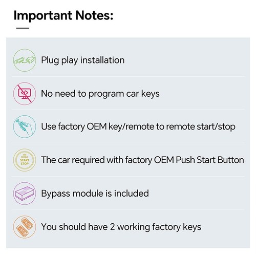 Plug Play OEM Key Remote Starter for BMW F15/F16/F85/F86 With OEM Start Button - Picture 6 of 8
