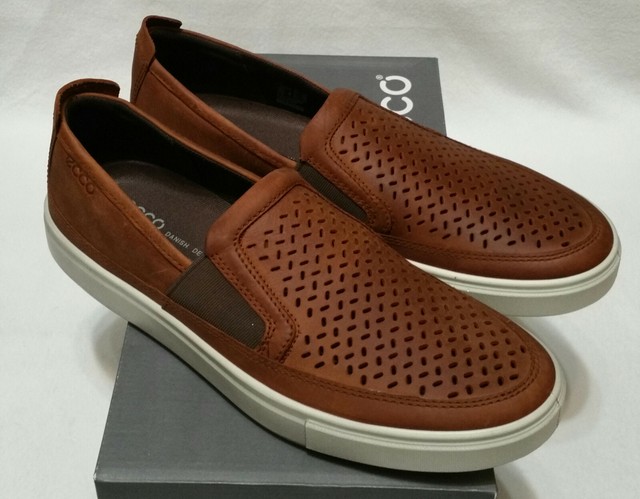 ecco kyle sneaker mens orange