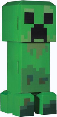 MINECRAFT CREEPER MINI FRIDGE 2 DOOR 8L 25.2'' H X 9.5'' W X 9.1'' D, GREEN