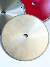 TechDiamondTools Tile Glass Ceramic Electroplated Diamond Saw Blade 9 inch
