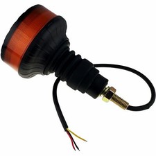 LED Amber Flashing Premium MicroLight Beacon Flexi Bolt On for Van Hazard Strobe