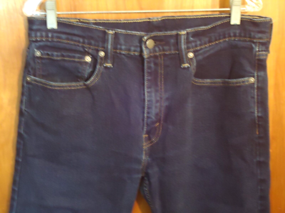 Mens Levis 502 W34 L32 Blue Jean Pants 