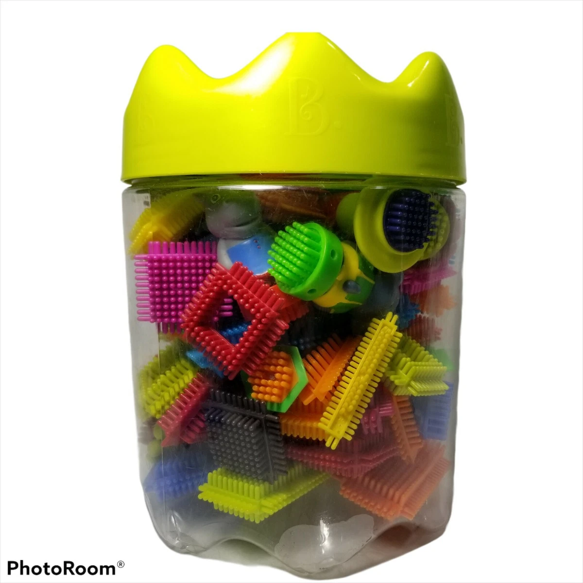 Bristle Block Stackadoos Building Blocks Circus Animals With Tub