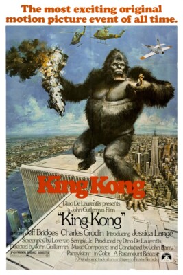 KING KONG 1976 - MOVIE POSTER 11