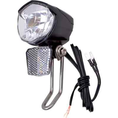 Fahrrad LED Scheinwerfer 70 Lux Lampe Helligkeitssensor Standlicht FILMER NEU