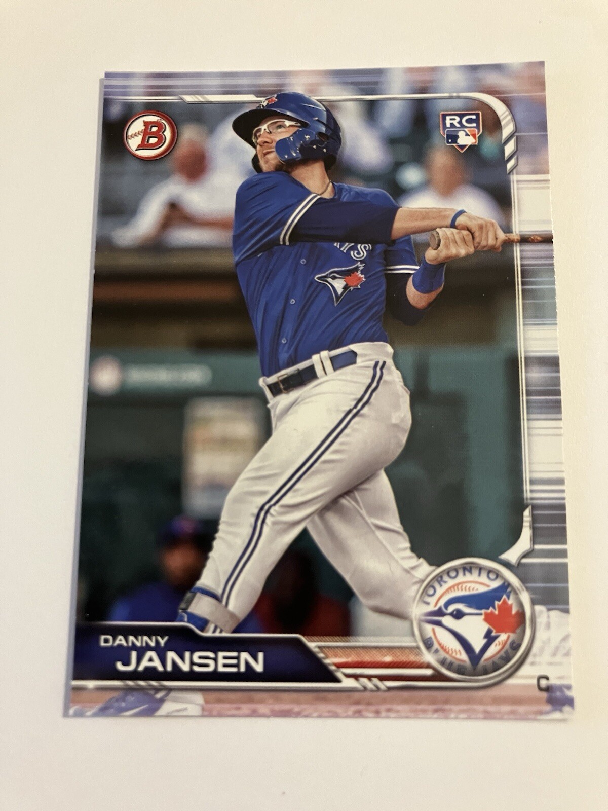 Danny Jansen 2019 Bowman Rookie Card #48 Toronto Blue Jays RC