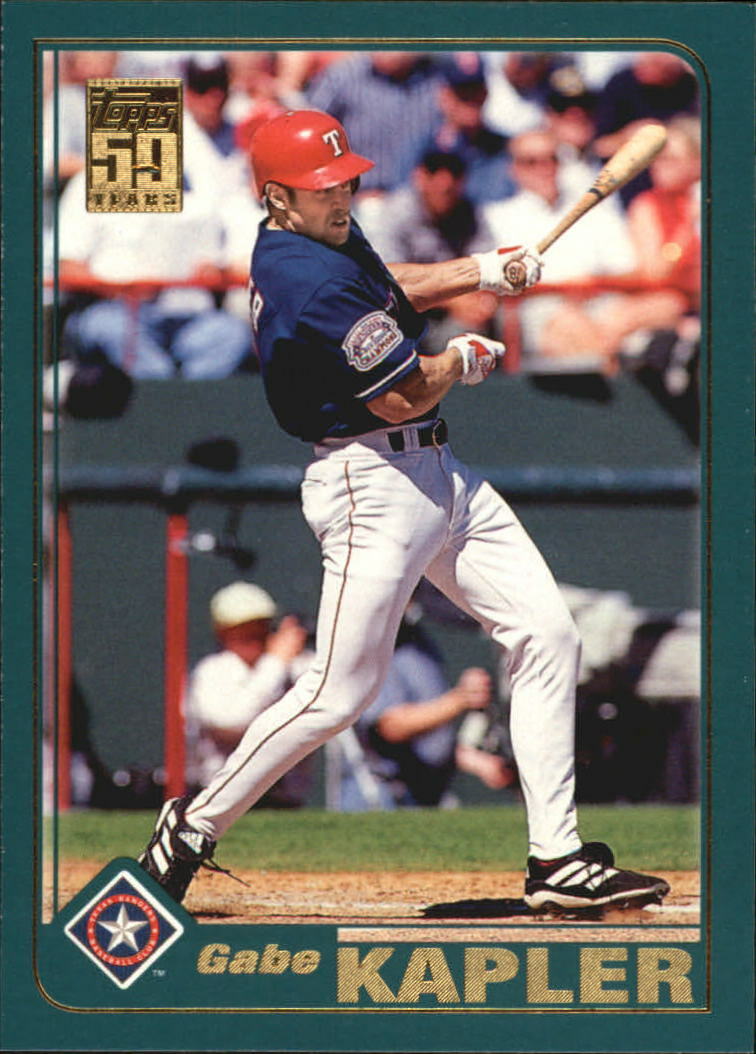 2001 Topps   #286 Gabe Kapler - NM 