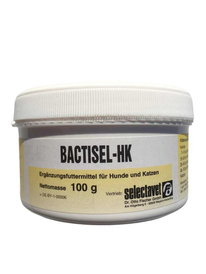 3 x Bactisel HK 100 g Dose (300g Gesamt) für Hunde und Katzen / 1KG= 59,97€