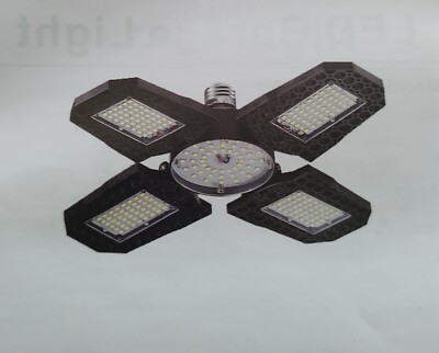 4 Pack LED 100W Deformable Garage Light