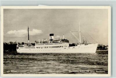 39277847 - Stockholm Steamer Svea Stockholms Shipping Company Steamer / Ocean Liner