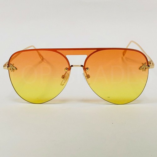 Women Men Sunglasses Fashion Luxury Orange Lens Oceanic Color Style Shades 2023 - Picture 36 of 38