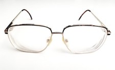 Vintage Cadore Moda Walter Gold Tortoise 140 Aviator Sunglasses Frames Italy