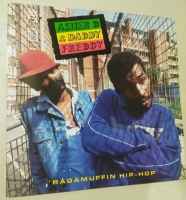 Asher D & Daddy Freddy ''Ragamuffin Hip-Hop'' LP ~  A E US Profile Records Cutout