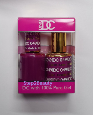 DND DC 001-144 Soak Off Gel Polish + Matching Nail Lacquer (Pick your colors)