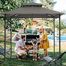 Outdoor Backyard BBQ Grill Gazebo 