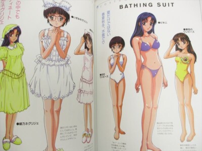 PHOTO GENIC Complete Works Guide Art Sega Saturn PS1 Japan Fan