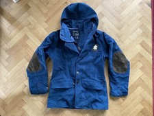 Burton Winter Snow Snowboard Jacket Blue Corduroy Mens Size L Stylish Waterproof