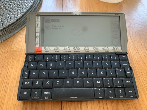 PSION 5mx, Display ok,Rückhaltefeder herausgesprungen - Afbeelding 1 van 1