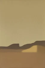 Large Abstract Painting 2x3' Earthtone 6 Geometric Demrin Fine Art Original NEW