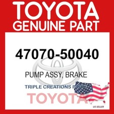 Genuine 4707050040 Lexus 08-17 Ls460/Ls600Hl Brake Booster Pump 47070-50040 OEM