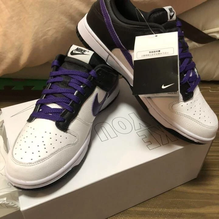 Nike Dunk Low By You Unlocked (US 9.5/ 27.5cm) WHITE PURPLE #07