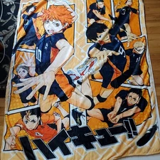 Haikyuu Anime Throw Blanket 46 x 36 inch Super Soft Plush