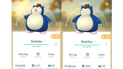  Shiny Snorlax (Schillernd Relaxo) Cowboy Hat Pokemon GO  Registered Only