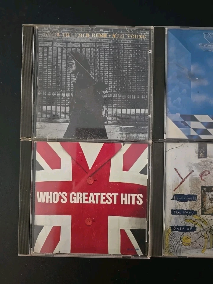 Yes,Who,Seger,Reed,Queen,Traffic,styx,3 Dog Night,Neil Young,Steppenwolf Cd Lot - Image 2 of 4