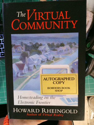 The Virtual Community HB: Surfing the Internet by Rheingold NEW SIGNED