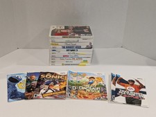 10 Lot Used EMPTY Nintendo Wii Cases With Cover Art 9 w Manuals, 1 W/O Extra