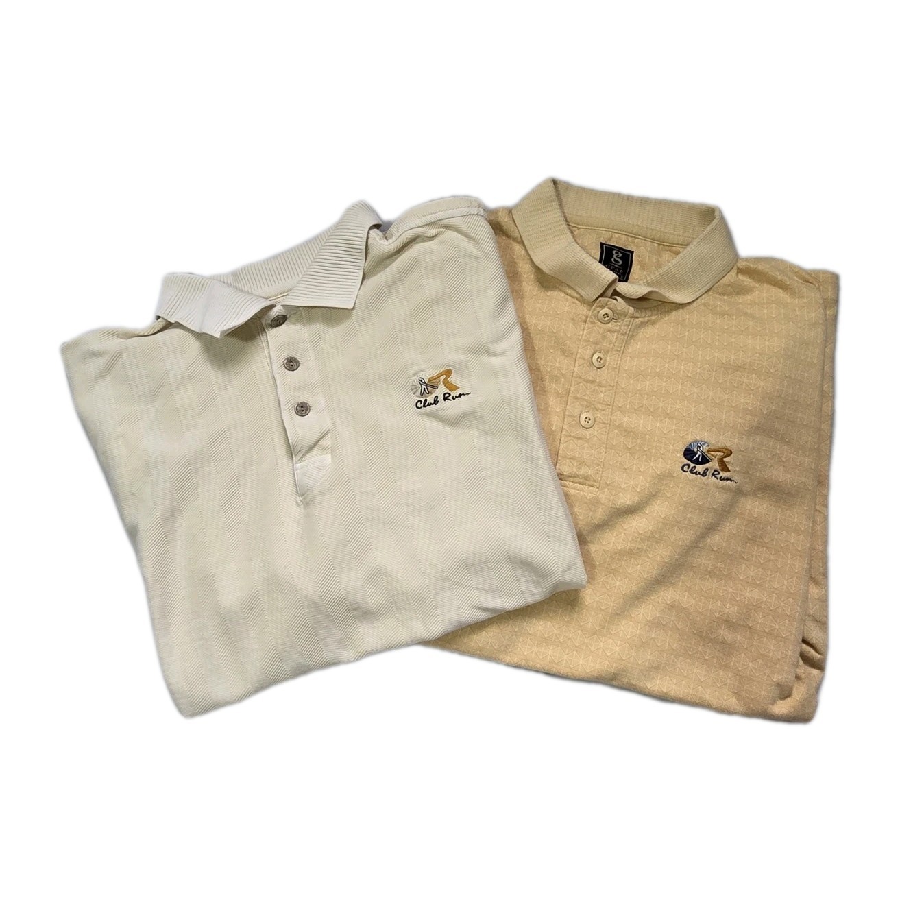 Vintage Gear For Sport Men’s Shirt Polo Golf Short Sleeve XL Club Run Lot Of 2 