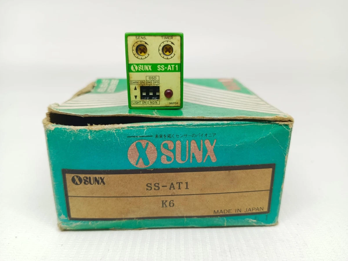 SUNX SS-AT1 Photoelectric Sensor Switch Amplifier Controller Timer Japan NOS VTG