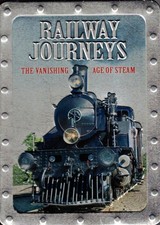 Railway Journeys:The Vanishing Age Of Steam TIN CASE (5 Discs),(VERY GOOD) REG 0