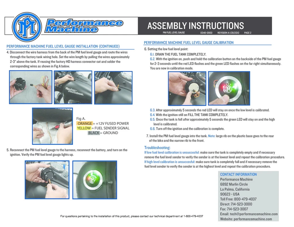Máquina de rendimiento LED medidor de combustible Merc - corte de contraste 0210-2025MRC-BM Foto 3 de 3