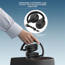 HiFi Kabelgebunden Kopfhörer 3,5mm Klinke 2m Kabel Ergonomisches Design 40mm Tr – Bild 7