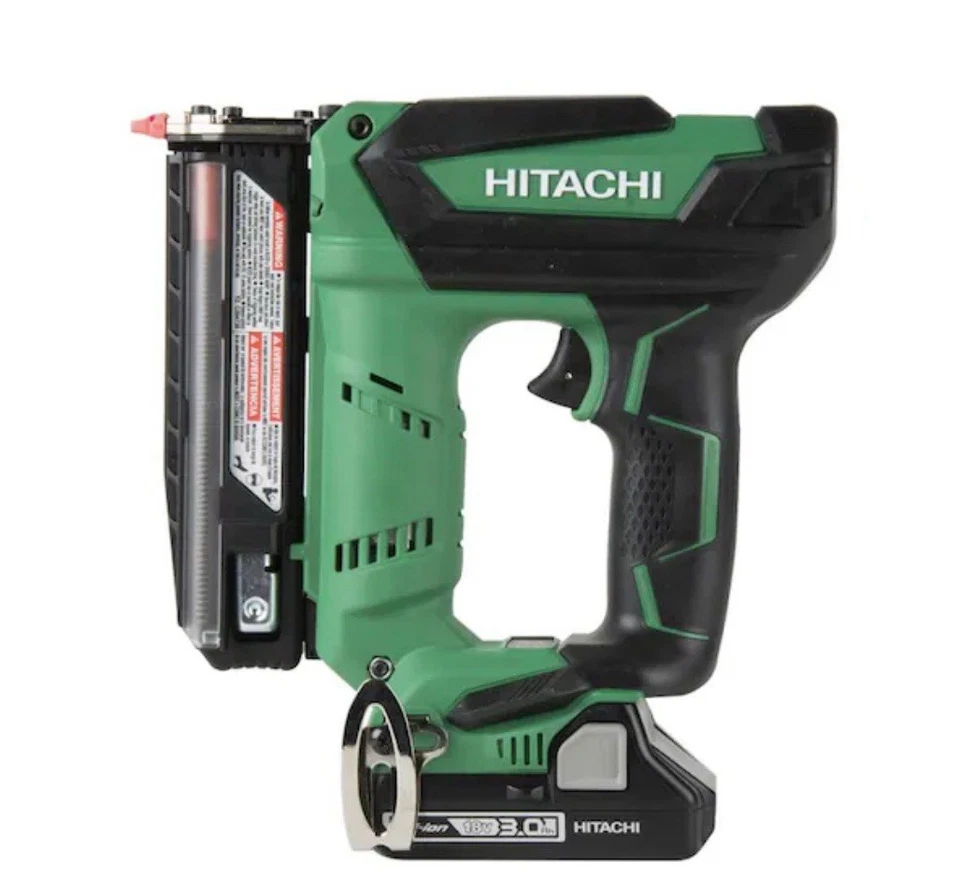 Hitachi NP18DSAL 18V литий-ионный 23Ga Pin гвоздезабивной пистолет комбинированный набор новый - Изображение 3 из 3
