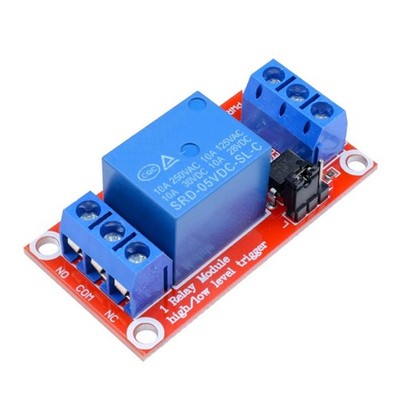 5V 1 Channel Relay Module Board Shielding with Optocoupler Supports High and...