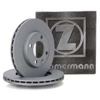 Zimmermann Bremsscheiben Ø 239Mm FüR VW Golf 1 2 3 Passat Vento Audi 80 Vorne