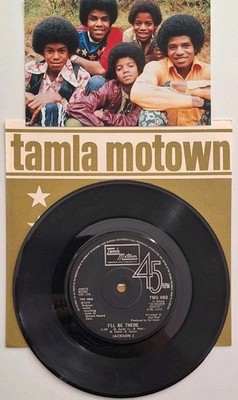 The Jackson 5 TMG 969 ''I be There/ ABC''Tamla Motown UK 7''Single 45rpm 