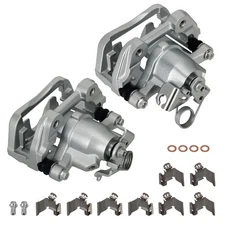 Rear Left&Right Brake Caliper Kit for Ford Police Interceptor Sedan 2013-2019