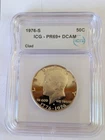 Beautiful 1976-S Kennedy Half Dollar Near Perfect PR69+ DCAM Bicentennial Proof